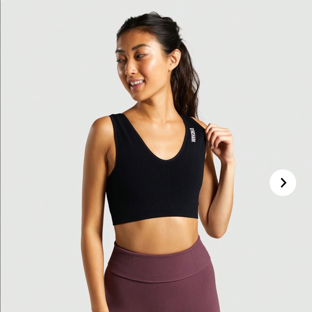 Gym shark power down sports bra